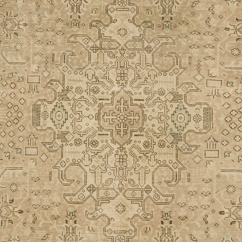 Alfombra Oriental Vintage Anudada a Mano - 198 cm x 291 cm - K0084384