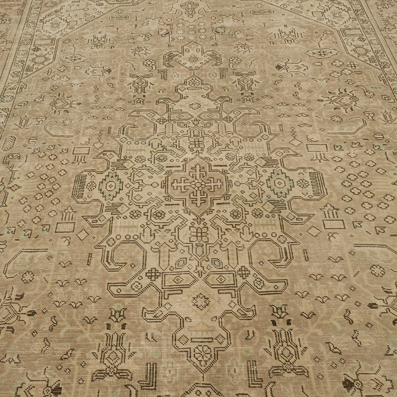 Alfombra Oriental Vintage Anudada a Mano - 198 cm x 291 cm - K0084384