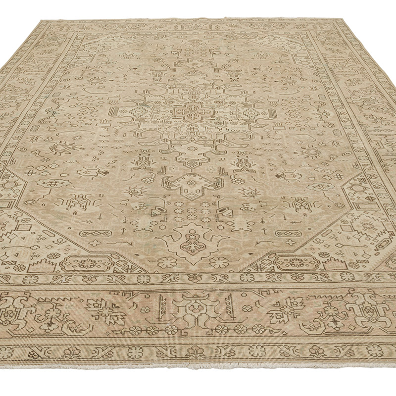 Alfombra Oriental Vintage Anudada a Mano - 198 cm x 291 cm - K0084384