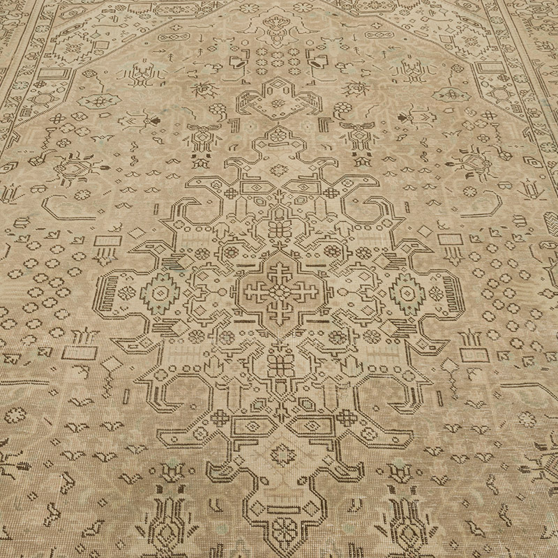 Alfombra Oriental Vintage Anudada a Mano - 198 cm x 291 cm - K0084384