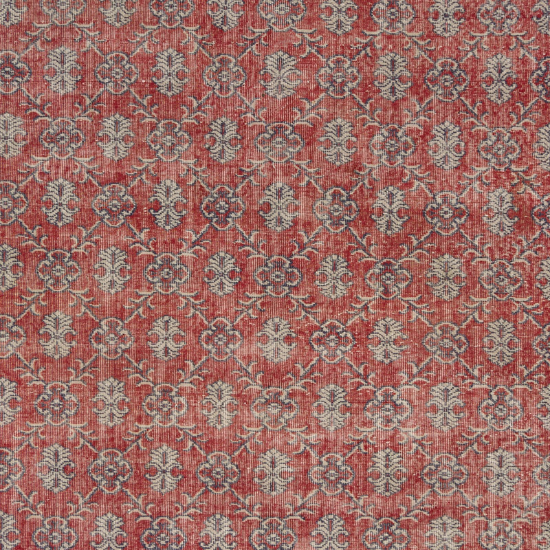 Vintage Turkish Hand-Knotted Rug - 7' 1" x 10' 11" (85" x 131") - K0084386