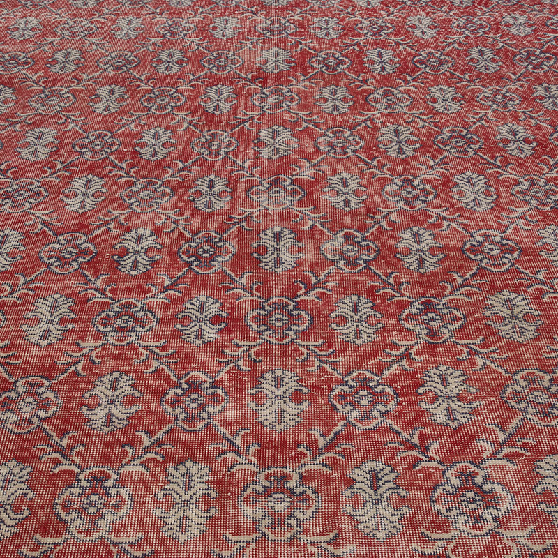 Vintage Turkish Hand-Knotted Rug - 7' 1" x 10' 11" (85" x 131") - K0084386