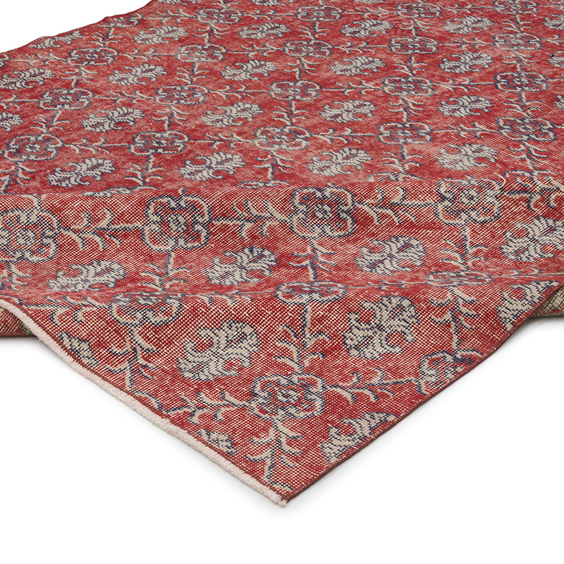 Vintage Turkish Hand-Knotted Rug - 7' 1" x 10' 11" (85" x 131") - K0084386
