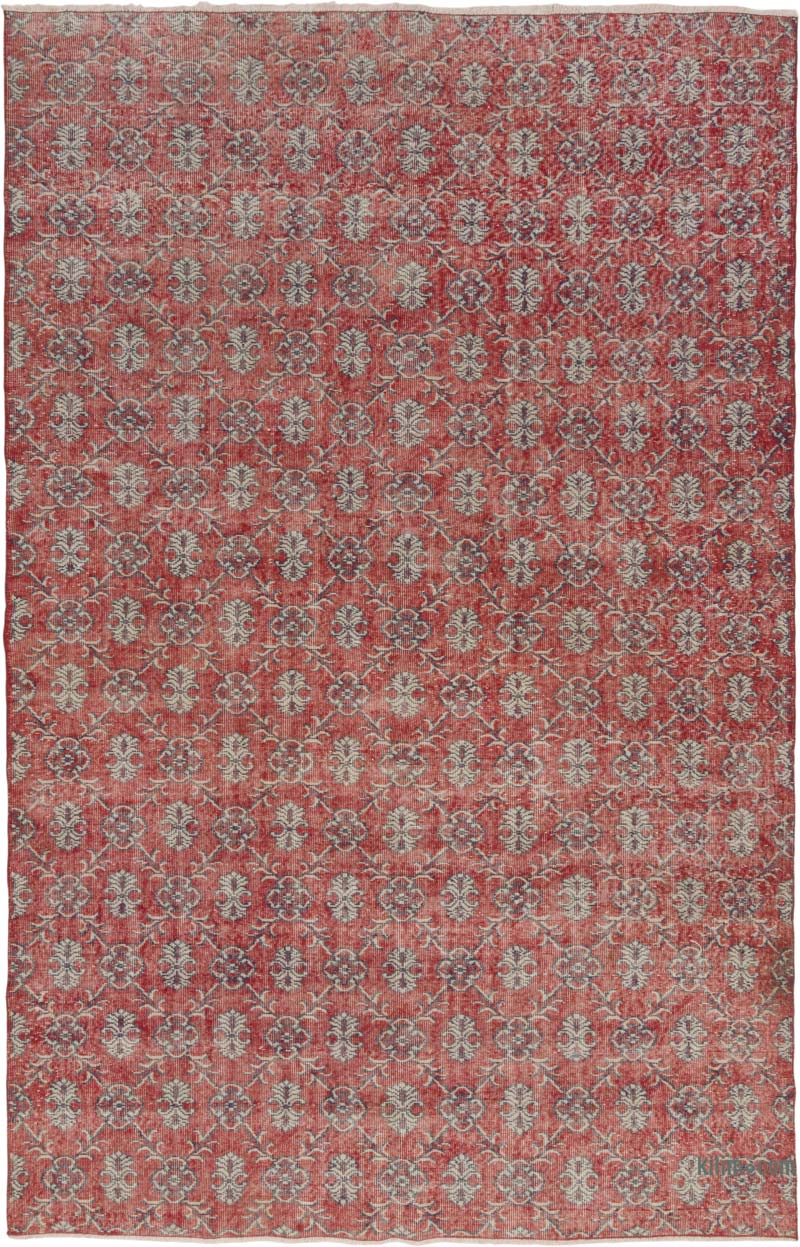 Vintage Turkish Hand-Knotted Rug - 7' 1" x 10' 11" (85" x 131") - K0084386