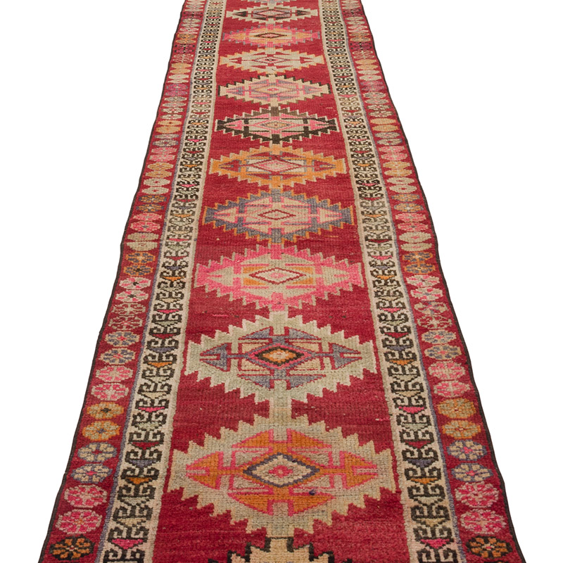 Vintage Anadolu Yolluk - 70 cm x 402 cm - K0084395