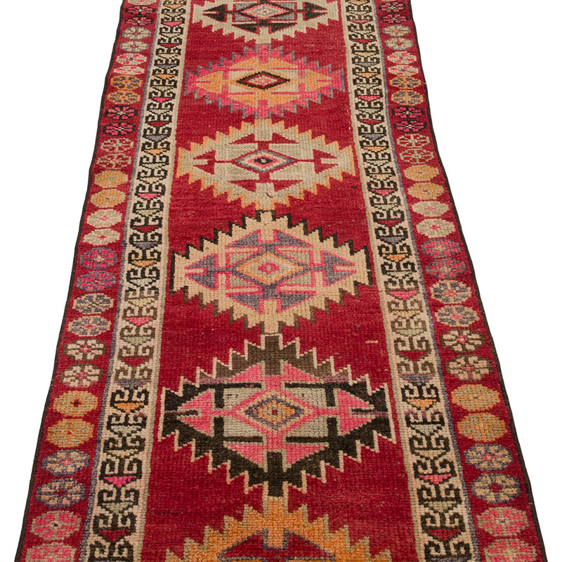 Vintage Anadolu Yolluk - 70 cm x 402 cm - K0084395