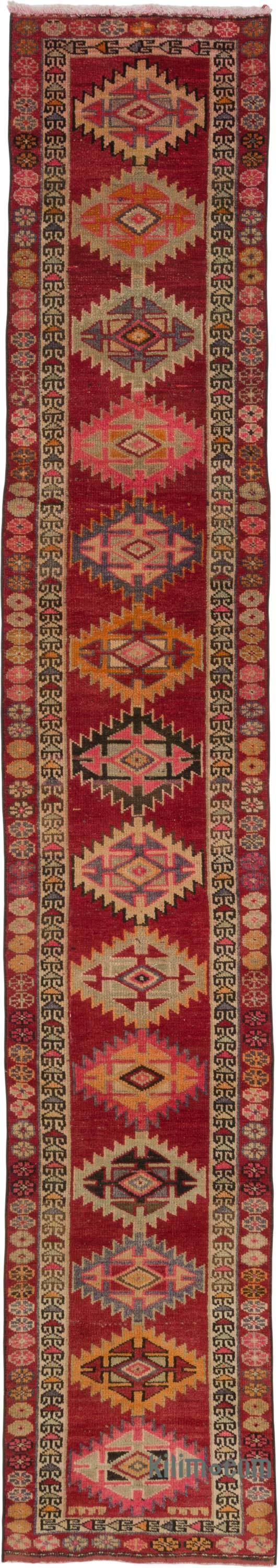 Vintage Anadolu Yolluk - 70 cm x 402 cm - K0084395