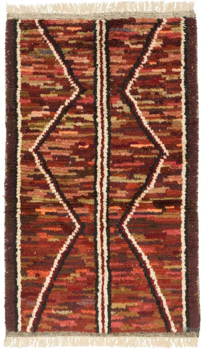 Fas Stili Yeni El Dokuma Tülü - 126 cm x 213 cm