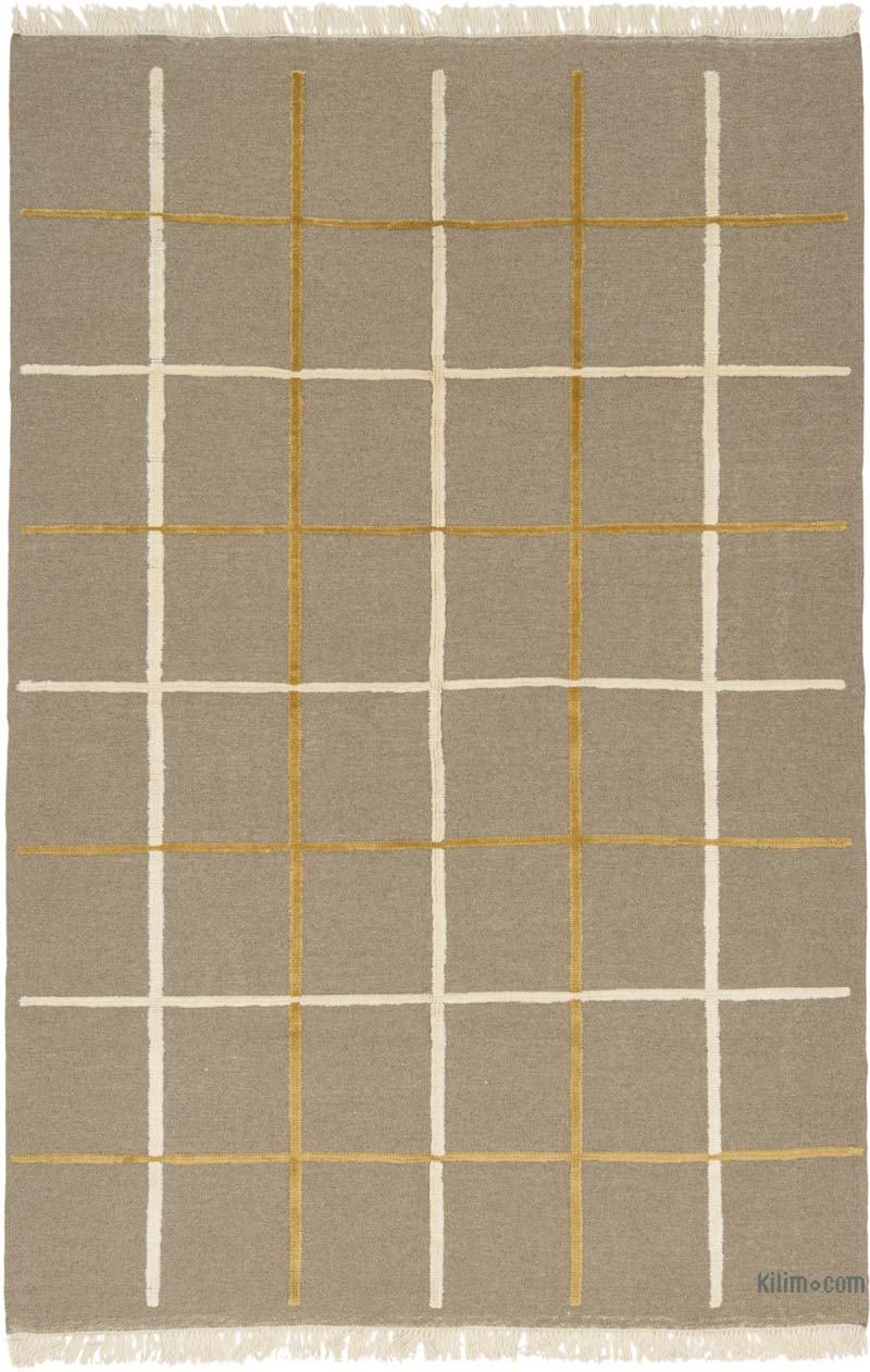 Nueva Alfombra Turca Kilim - 201 cm x 304 cm - K0084401