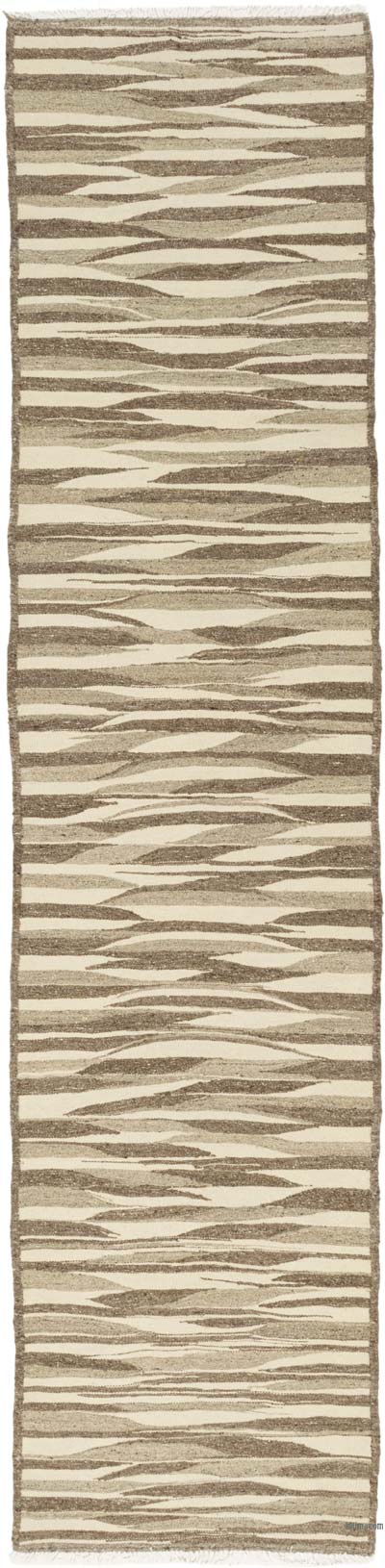 Yeni Kök Boya El Dokuma Yolluk Kilim - 86 cm x 362 cm