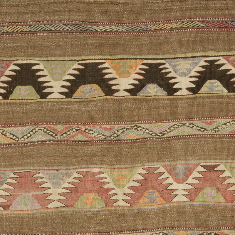 Vintage Kars Kilim Rug - 5' 2" x 7' 1" (62" x 85") - K0084409