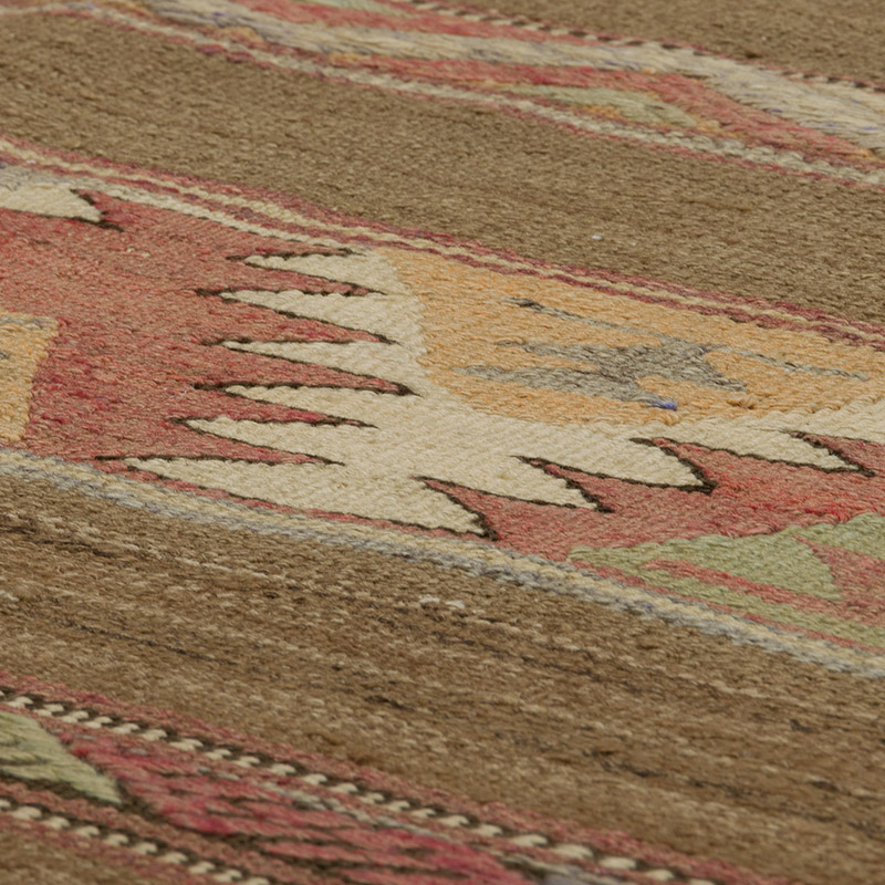 Vintage Kars Kilim Rug - 5' 2" x 7' 1" (62" x 85") - K0084409