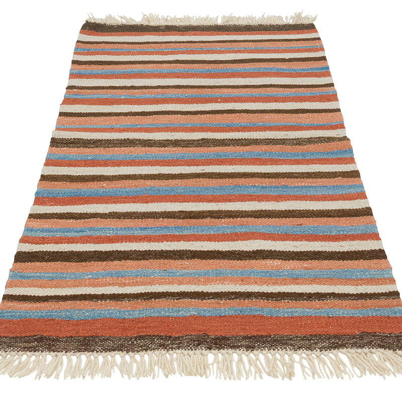 New Handwoven Turkish Kilim Rug - 2' 5" x 4' 11" (29" x 59") - K0084411