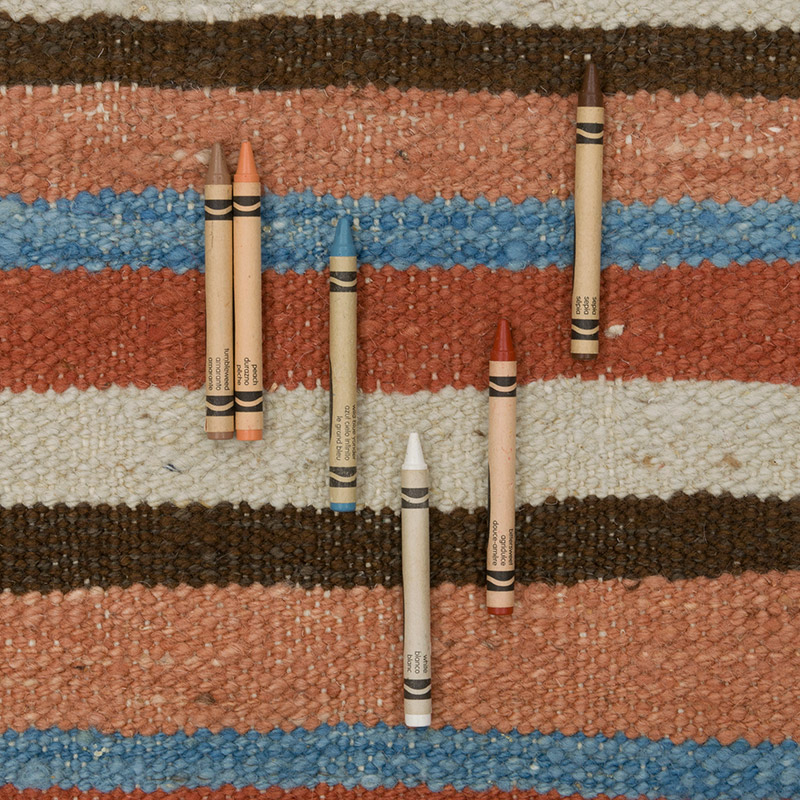 New Handwoven Turkish Kilim Rug - 2' 5" x 4' 11" (29" x 59") - K0084411