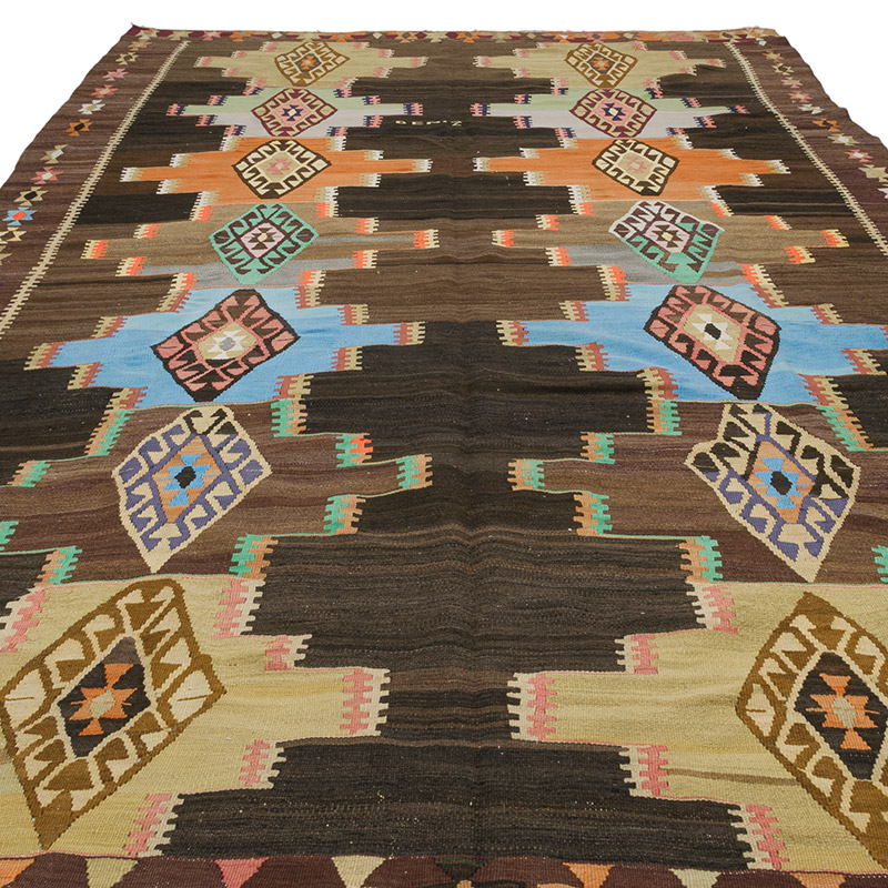 Alfombra Kars Kilim Vintage - 218 cm x 382 cm - K0084415
