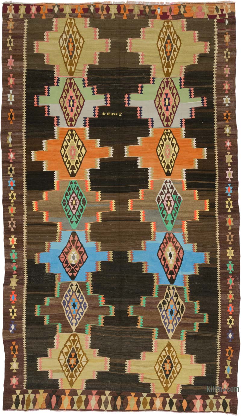 Alfombra Kars Kilim Vintage - 218 cm x 382 cm - K0084415