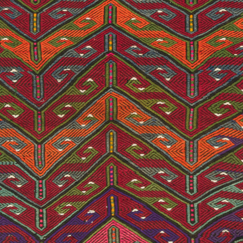 Vintage Anatolian Jijim Rug - 3' 1" x 4' 9" (37" x 57") - K0084418