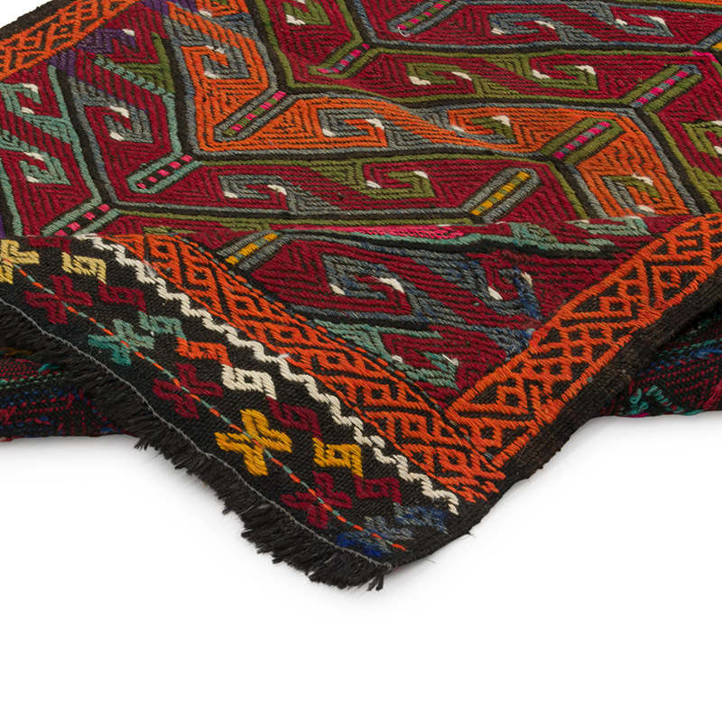 Vintage Anatolian Jijim Rug - 3' 1" x 4' 9" (37" x 57") - K0084418