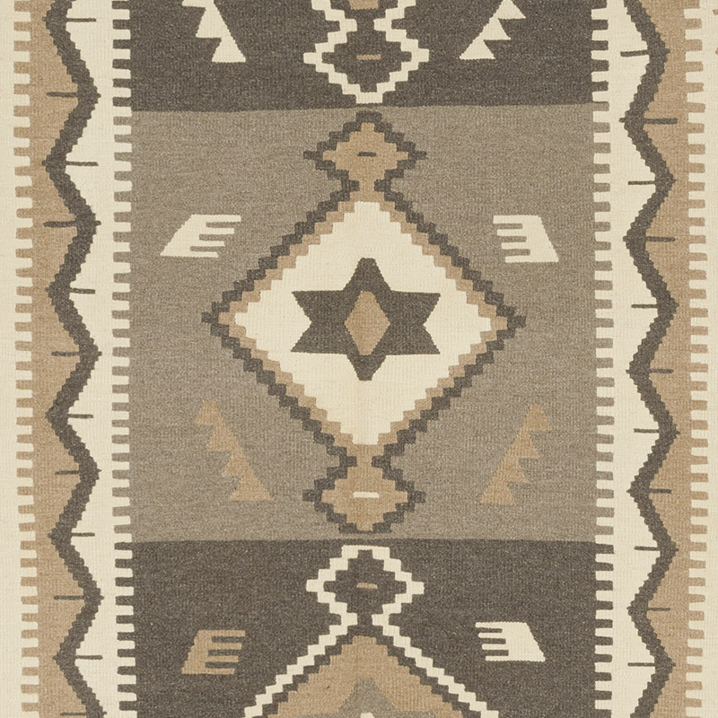 New Handwoven Turkish Kilim Rug - 5' 9" x 7' 6" (69" x 90") - K0084419