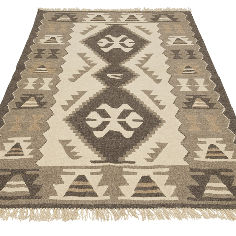 Yeni Kök Boya El Dokuma Kilim - 111 cm x 168 cm - K0084420