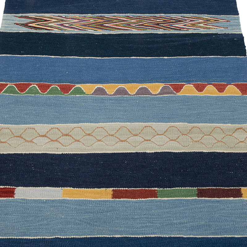 Yeni Kök Boya El Dokuma Kilim - 90 cm x 130 cm - K0084421