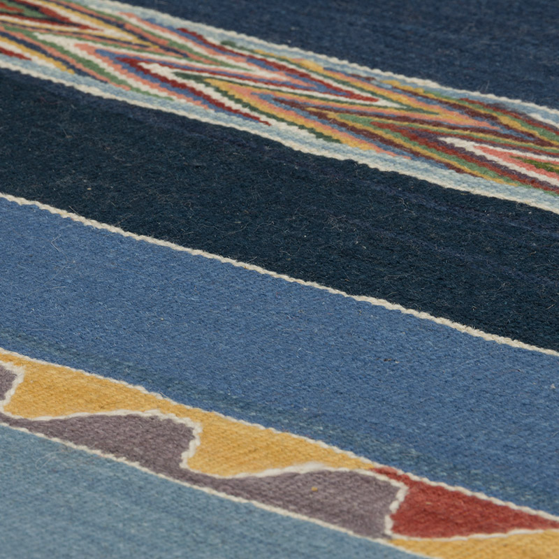 Yeni Kök Boya El Dokuma Kilim - 90 cm x 130 cm - K0084421