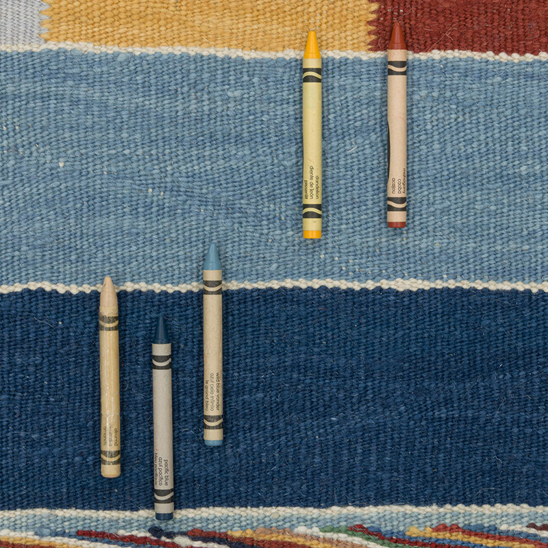 Yeni Kök Boya El Dokuma Kilim - 90 cm x 130 cm - K0084421