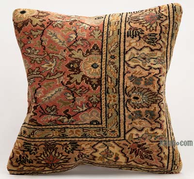Turkish Pillow Cover - 1' 8" x 1' 8" (20" x 20")