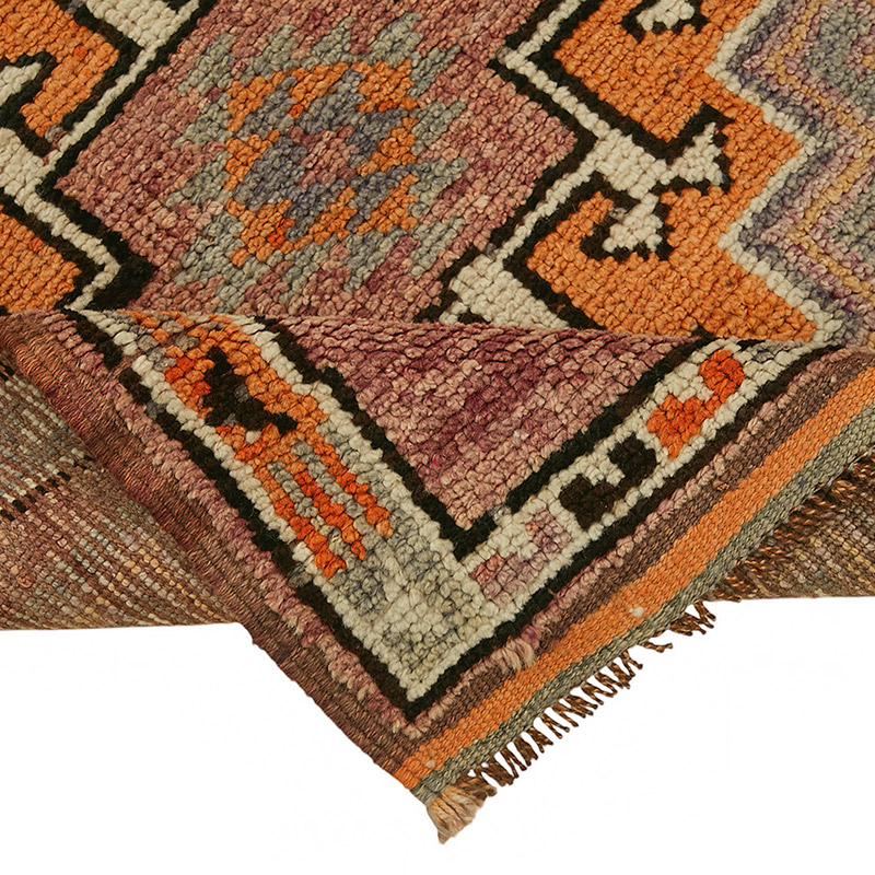 Alfombra Vintage de pasillo - 90 cm x 380 cm - K0085039