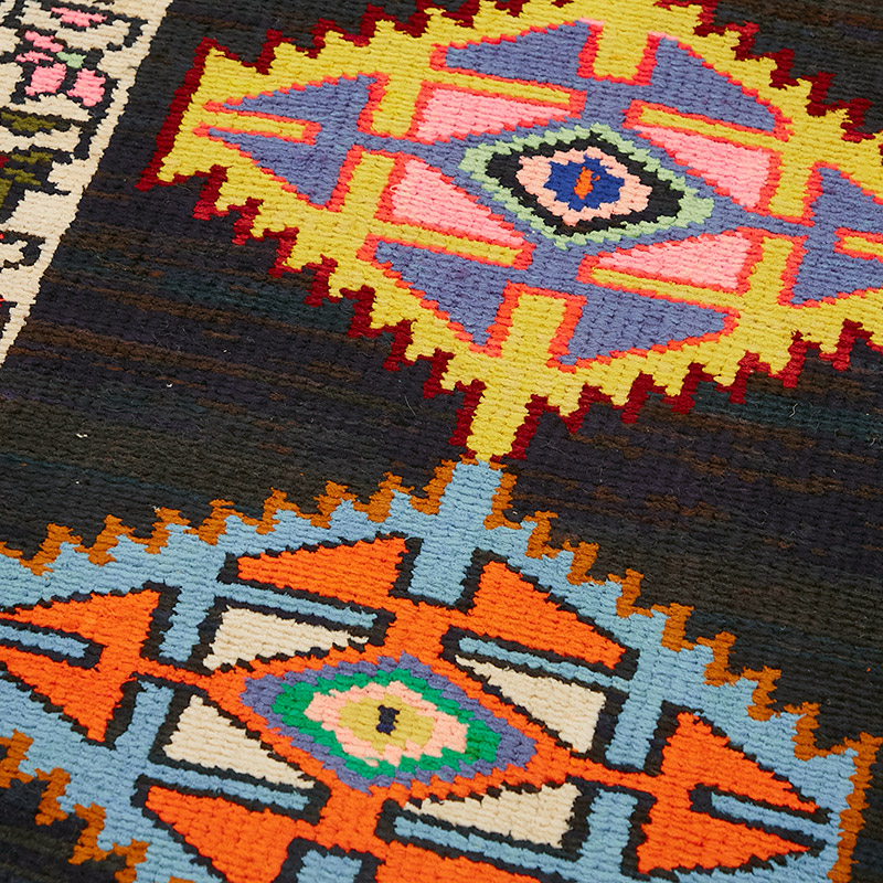 Alfombra Vintage de pasillo - 83 cm x 326 cm - K0085044