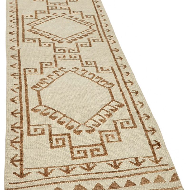 Vintage Tribal Runner Rug - 3'  x 11' 8" (36" x 140") - K0085045