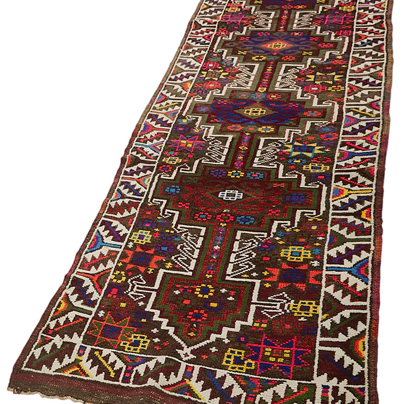 Vintage Anadolu Yolluk - 92 cm x 366 cm - K0085049
