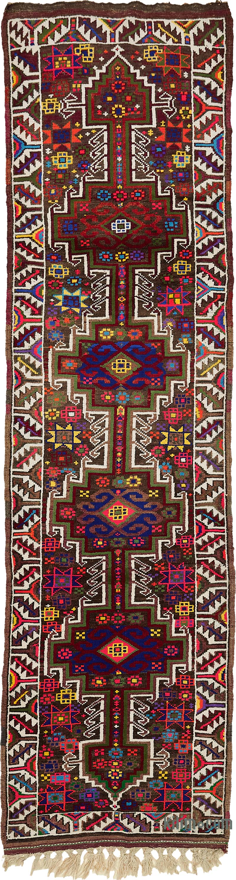 Vintage Anadolu Yolluk - 92 cm x 366 cm - K0085049