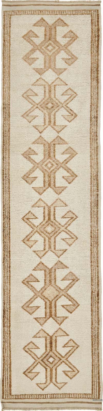 Vintage Tribal Runner Rug - 2' 10" x 11' 5" (34" x 137")