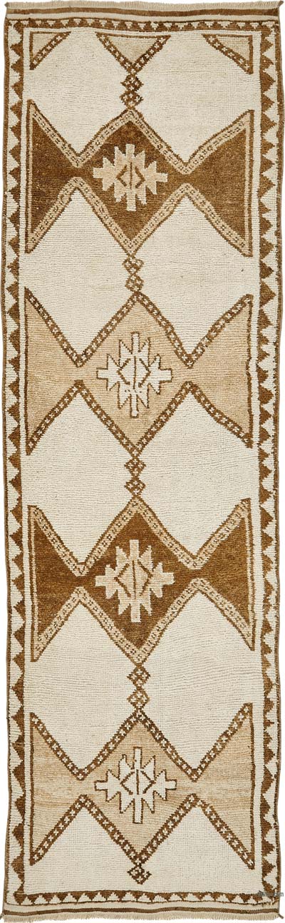 Alfombra Vintage de pasillo - 100 cm x 340 cm