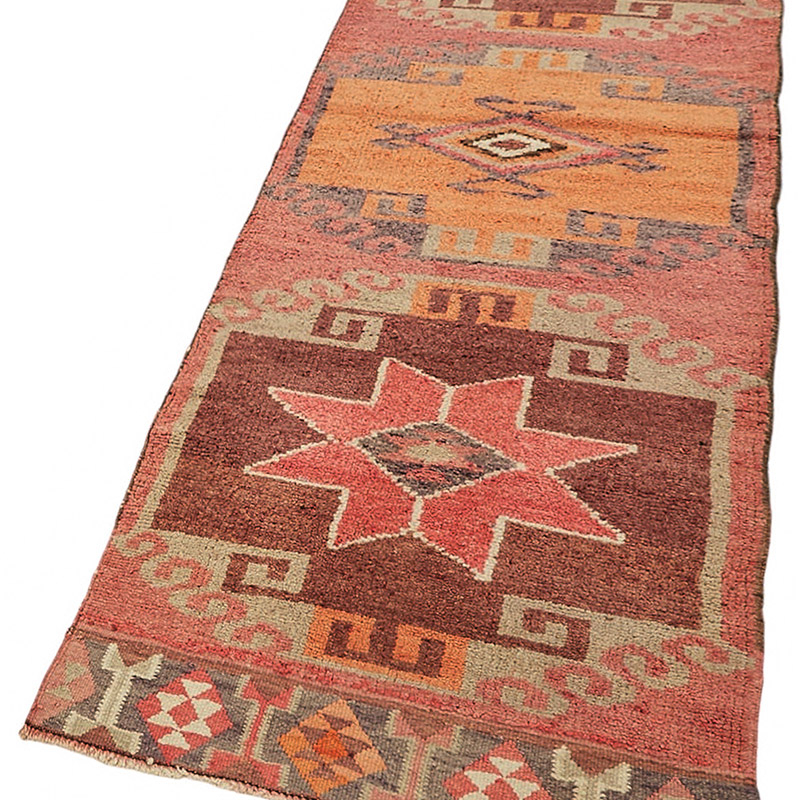 Vintage Anadolu Yolluk - 92 cm x 342 cm - K0085053