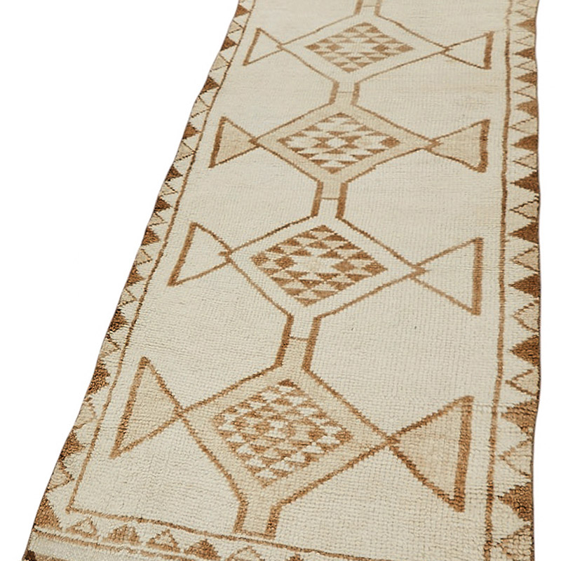 Alfombra Vintage de pasillo - 90 cm x 358 cm - K0085058