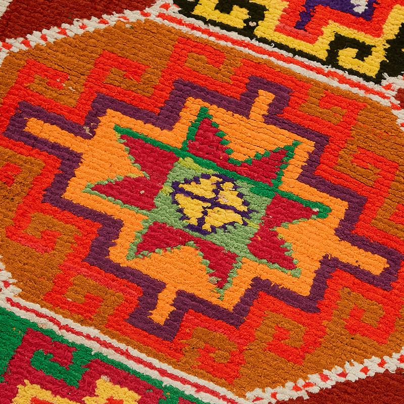 Alfombra Vintage de pasillo - 84 cm x 298 cm - K0085059