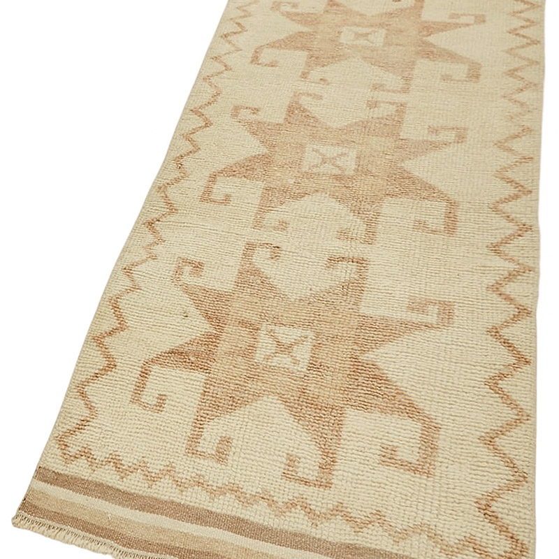 Vintage Tribal Runner Rug - 3' 1" x 11' 4" (37" x 136") - K0085060