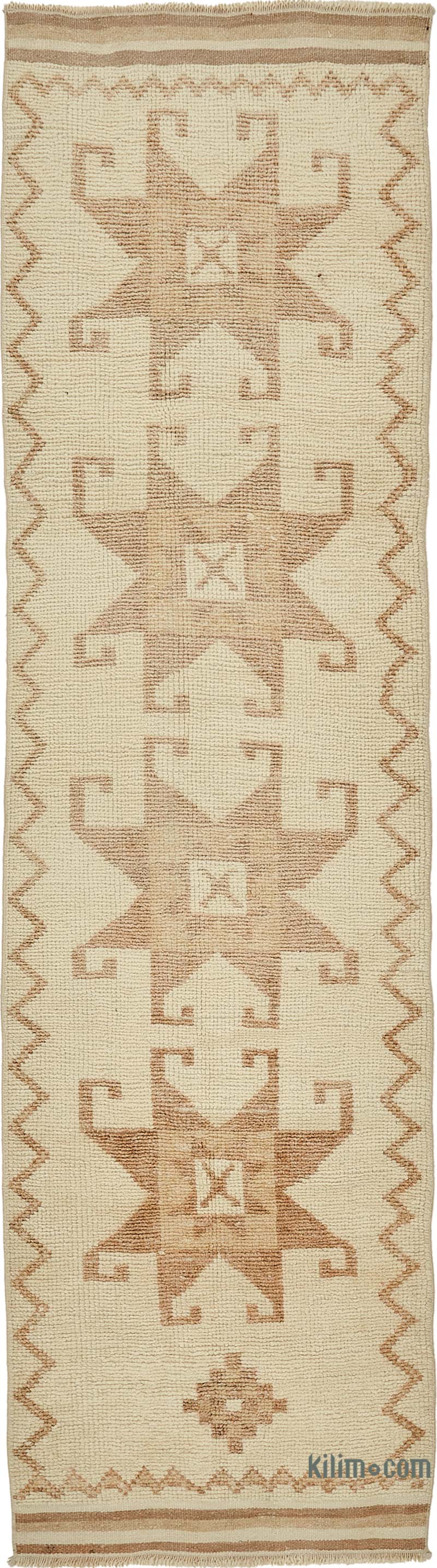 Vintage Tribal Runner Rug - 3' 1" x 11' 4" (37" x 136") - K0085060