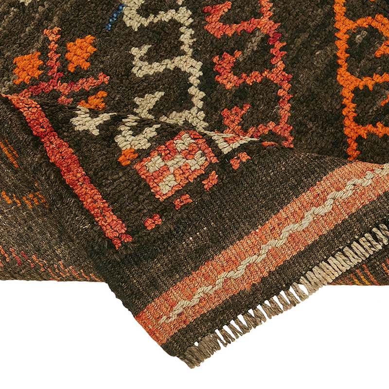 Vintage Tribal Runner Rug - 3' 1" x 12' 7" (37" x 151") - K0085061