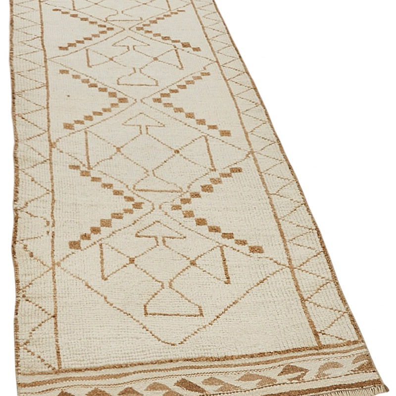 Alfombra Vintage de pasillo - 96 cm x 336 cm - K0085062