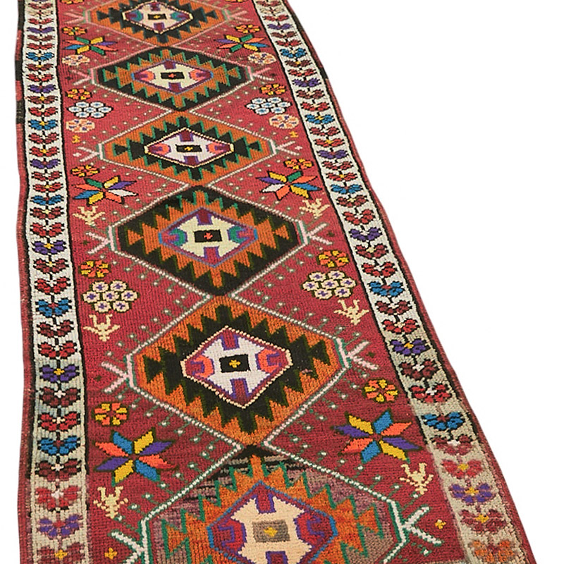 Vintage Anadolu Yolluk - 84 cm x 336 cm - K0085063