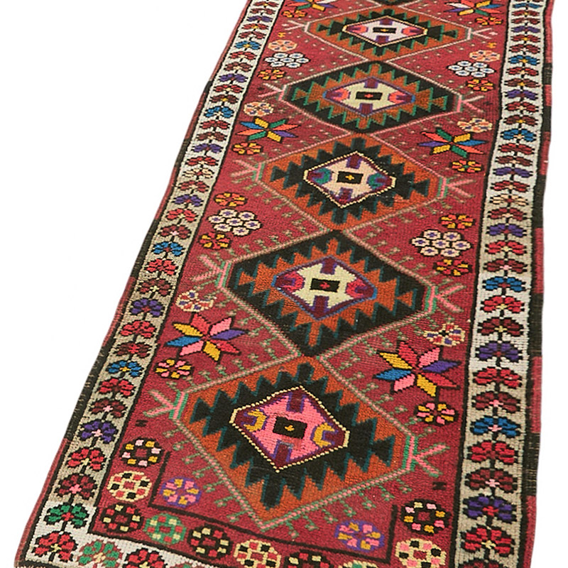 Vintage Anadolu Yolluk - 84 cm x 336 cm - K0085063