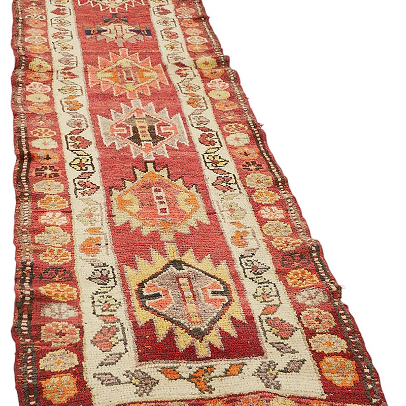 Vintage Anadolu Yolluk - 90 cm x 333 cm - K0085064