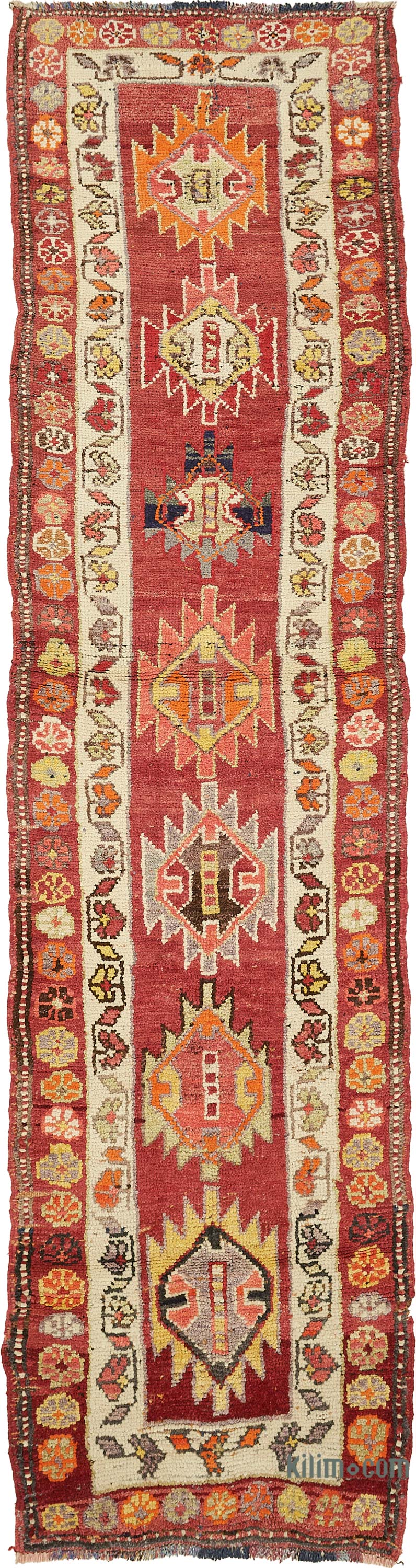 Vintage Anadolu Yolluk - 90 cm x 333 cm - K0085064