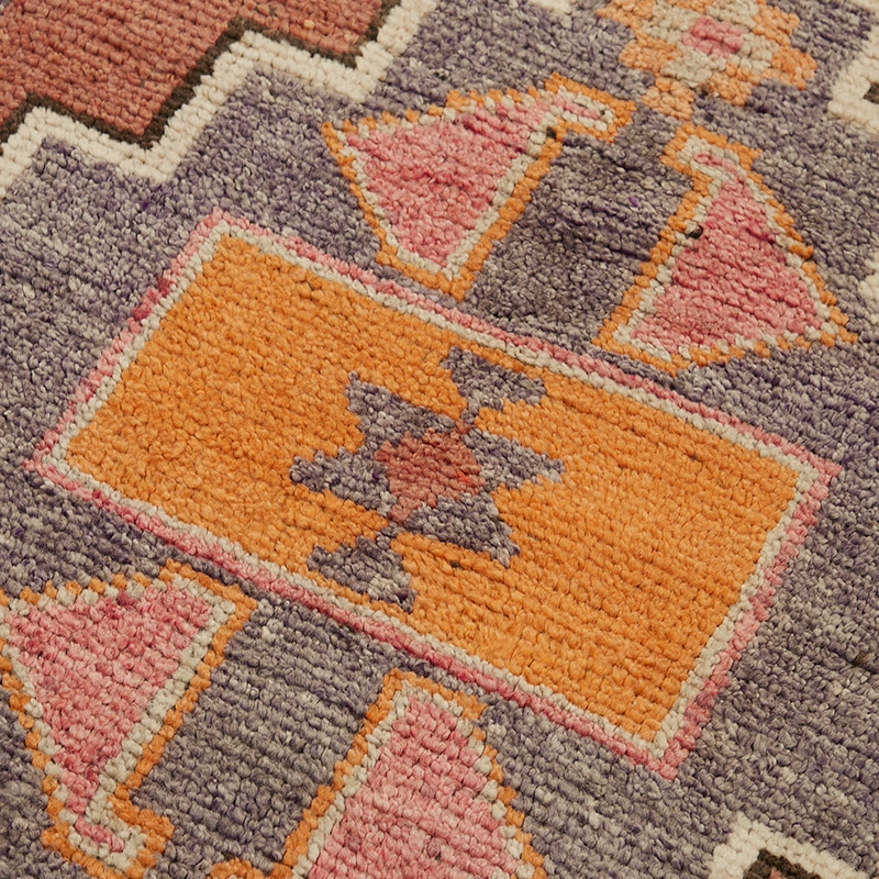 Vintage Tribal Runner Rug - 2' 11" x 12'  (35" x 144") - K0085066