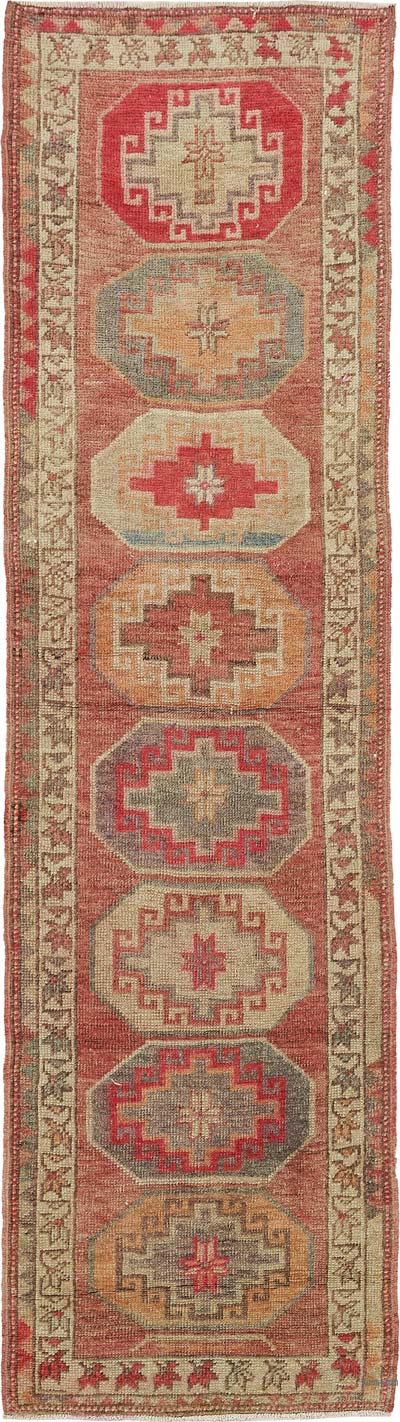 Vintage Anadolu Yolluk - 94 cm x 340 cm