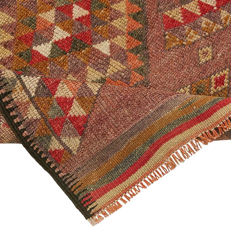Vintage Tribal Runner Rug - 3'  x 12' 4" (36" x 148") - K0085070