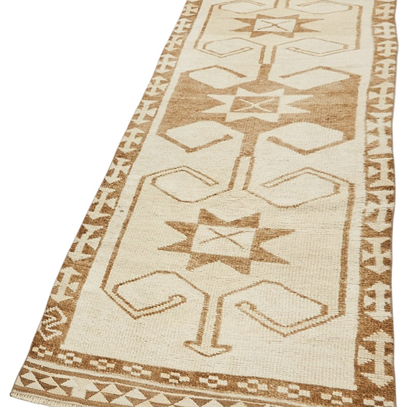 Vintage Tribal Runner Rug - 3' 3" x 12' 4" (39" x 148") - K0085071